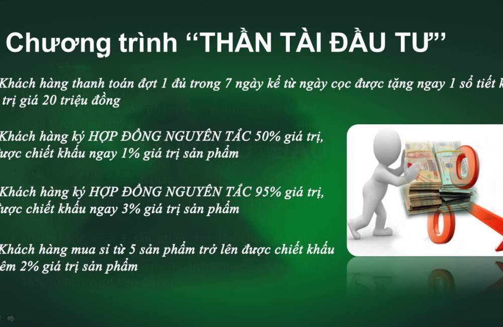 Chương trình đầu tư dự án An Hạ Garden Bình Chánh