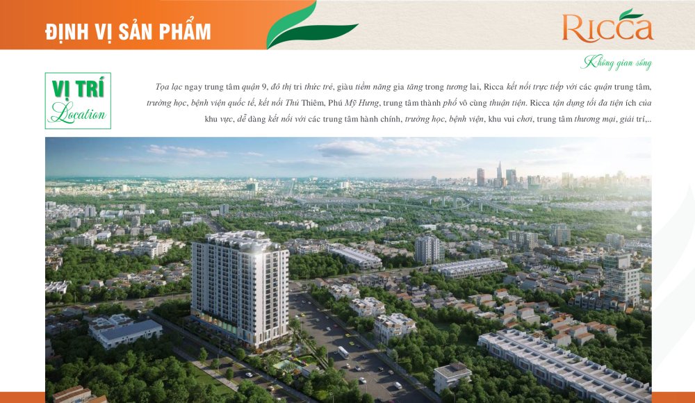 Phối cảnh căn hộ chung cư Ricca Quận 9 