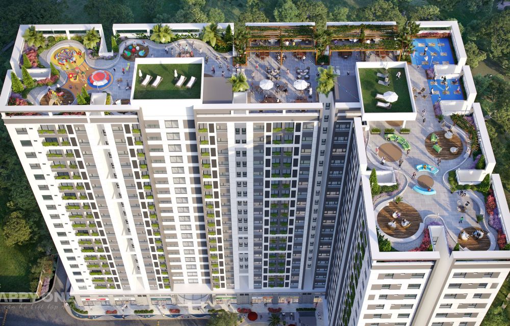 Tiện ích trên không của dự án căn hộ Happy One Thạnh Lộc Quận 12
