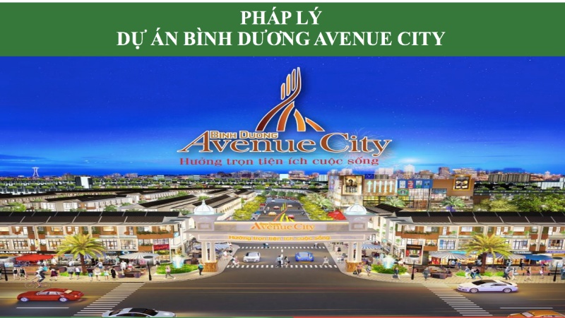 Pháp lý dự án Bình Dương Avenue City