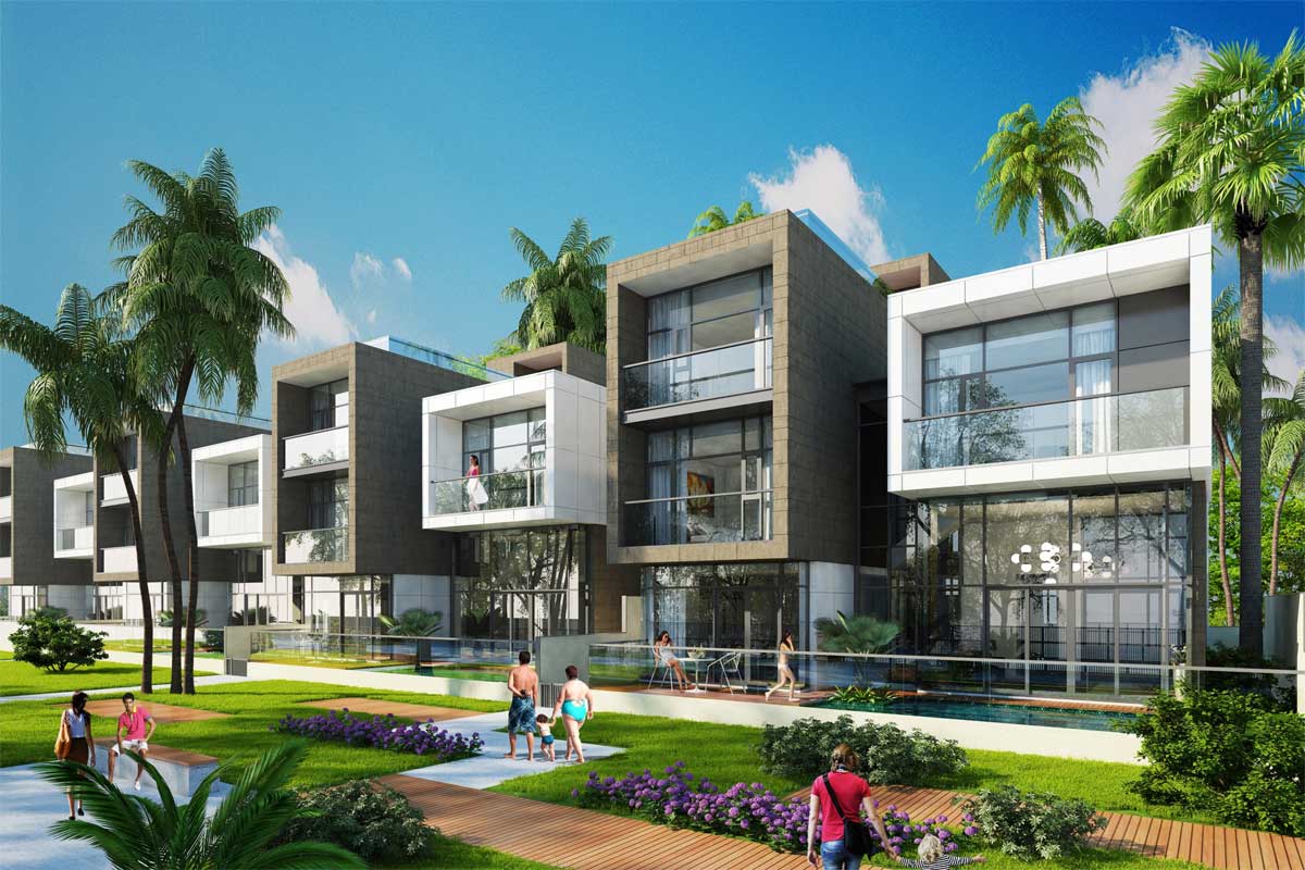 Phối cảnh mẫu biệt thự đơn lập