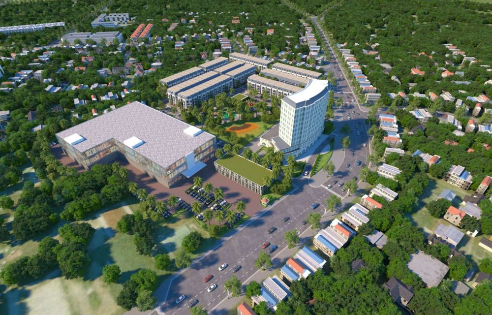 Phối cảnh dự án khu đô thị FLC HillTop Gia Lai