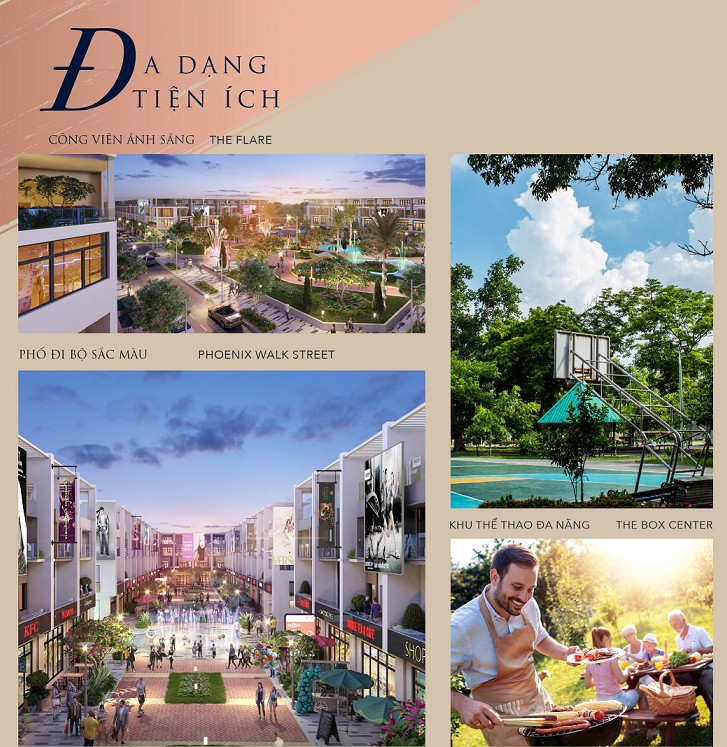 Tiện ích đa dạng nội khu dự án Prime City