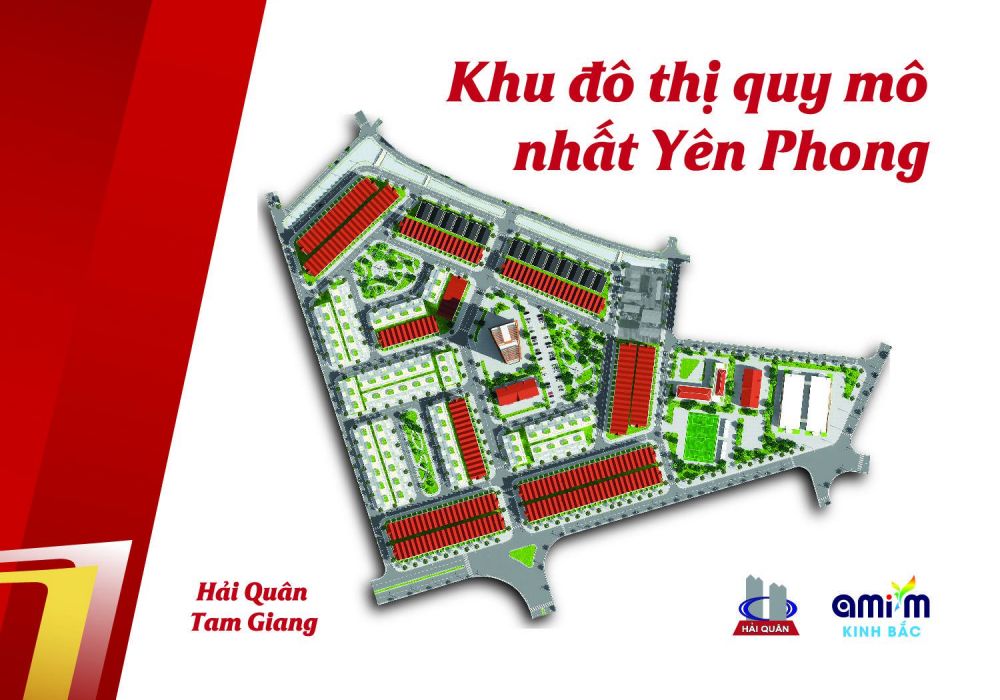 Phối cảnh dự án khu đô thị Hải Quân Tam Giang Bắc Giang
