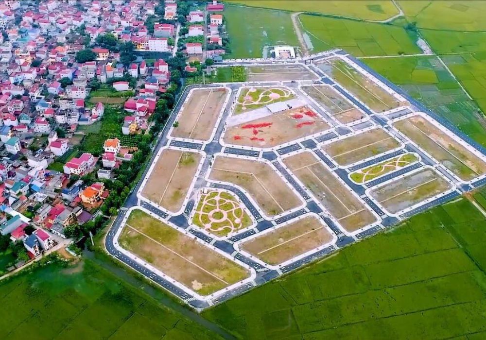 Mặt bằng phân lô dự án khu đô thị Hải Quân Tam Giang