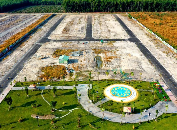 Công viên dự án Golden Future City đã hoàn thiện