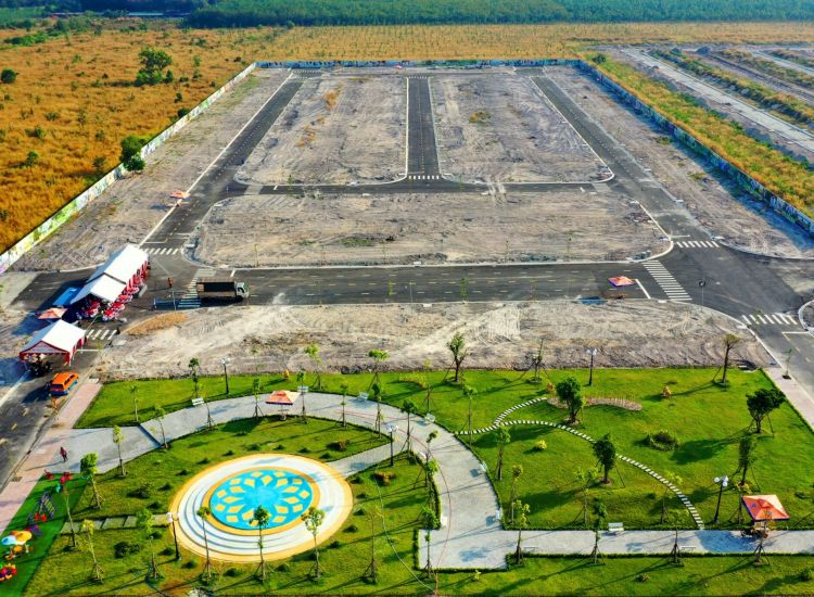 Công viên dự án Golden Future City đã hoàn thiện