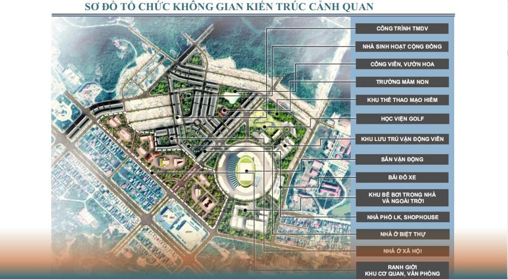 Quy hoạch tổng thể khu phức hợp dự án FLC Olympia Lào Cai