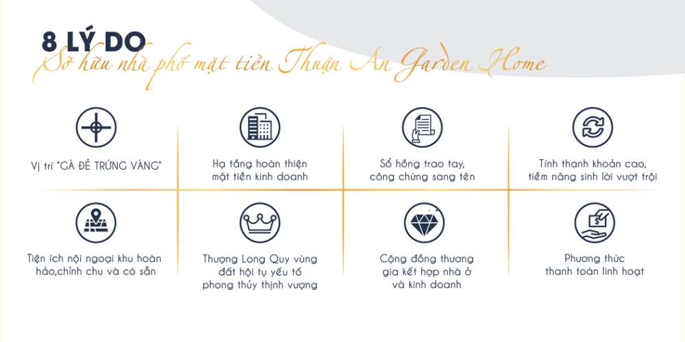 8 điểm mạnh dự án Thuận An Garden Home