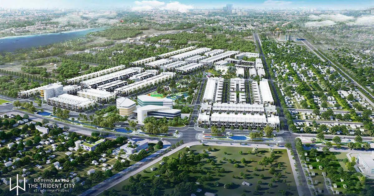 Phối cảnh Dự án The Trident City Tam Kỳ Quảng Nam