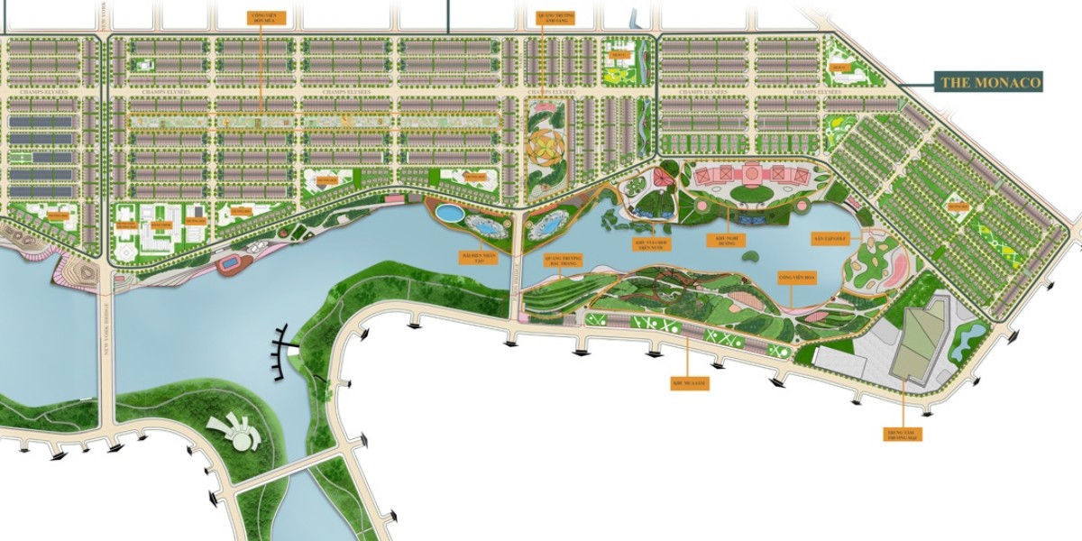 Mặt bằng tổng thể dự án Royal Star Lake Đồng Xoài Bình Phước