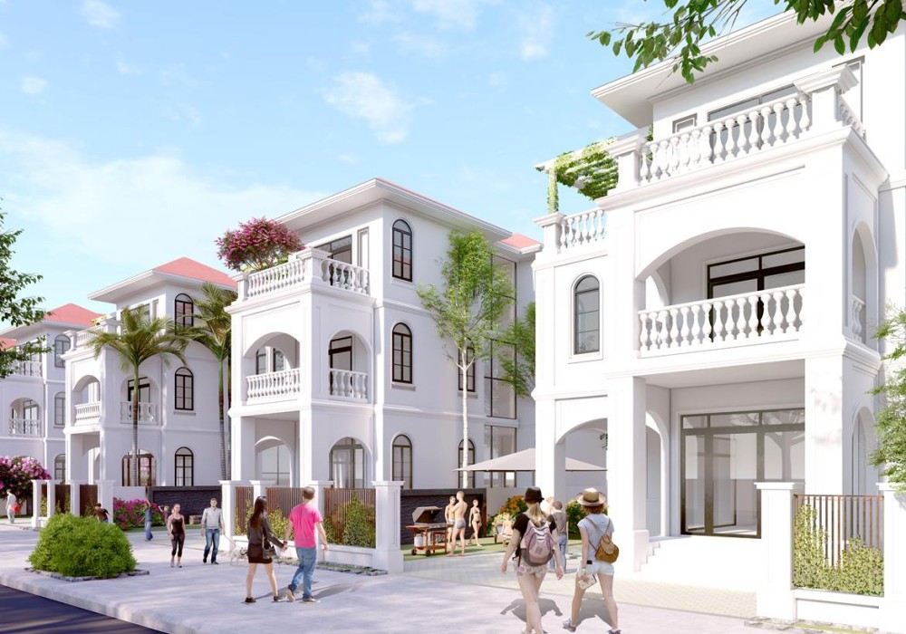 Thiết kế Shop house dự án Royal Star Lake Đồng Xoài Bình Phước