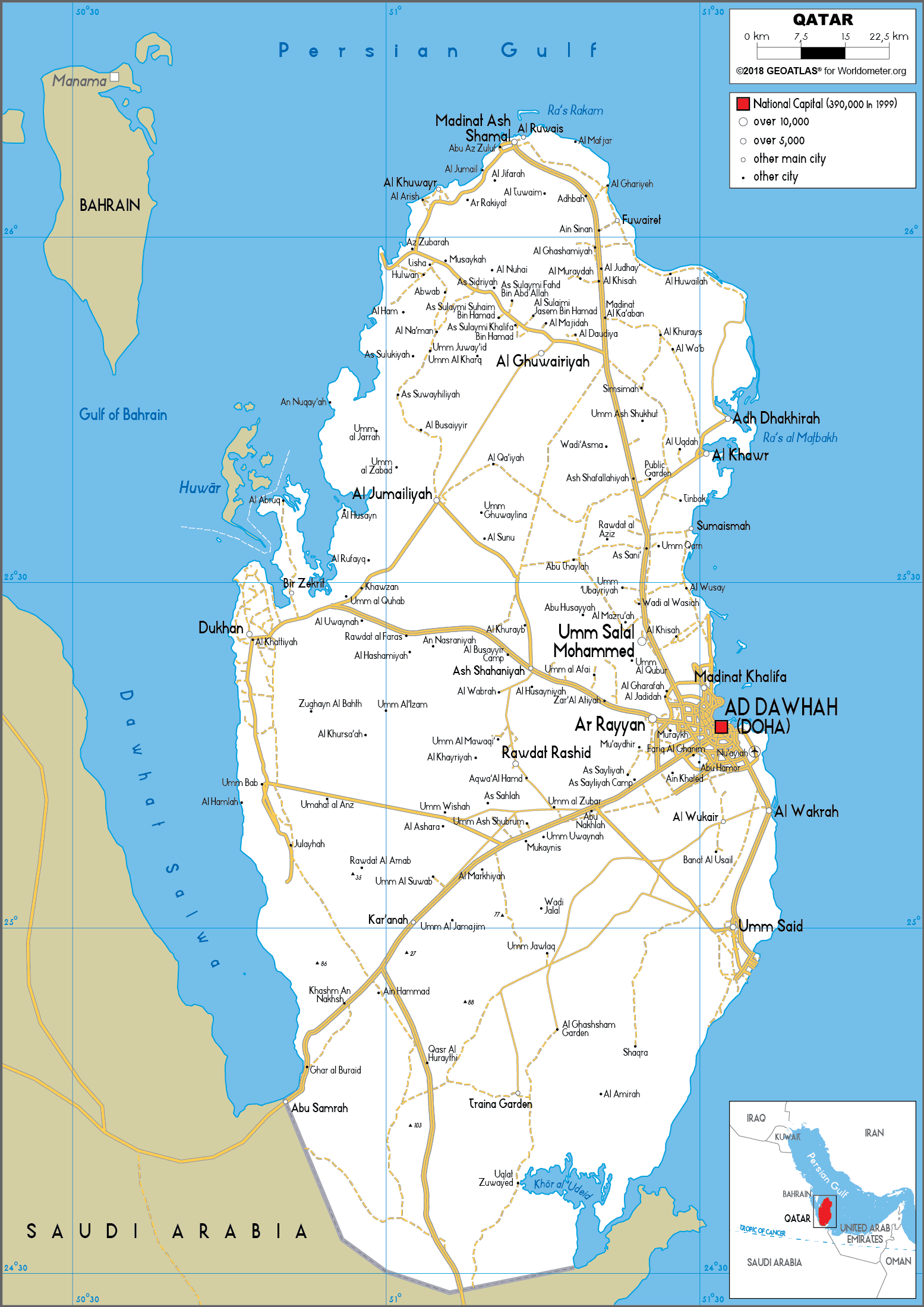 09111146 1 qatar map