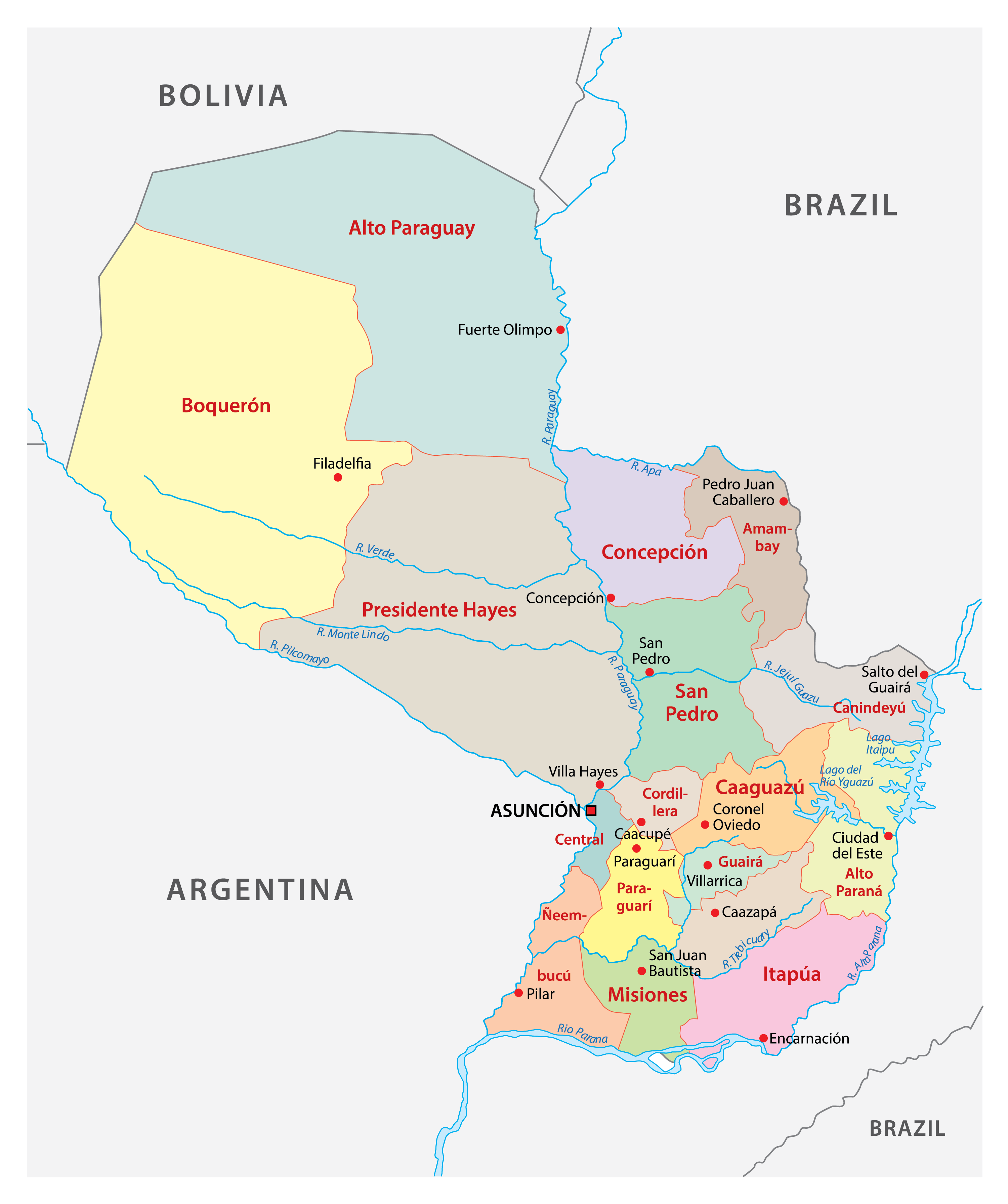 B N T N C Paraguay Paraguay Map Kh L N Ph Ng To 2025 09113259 4 Paraguay Map 