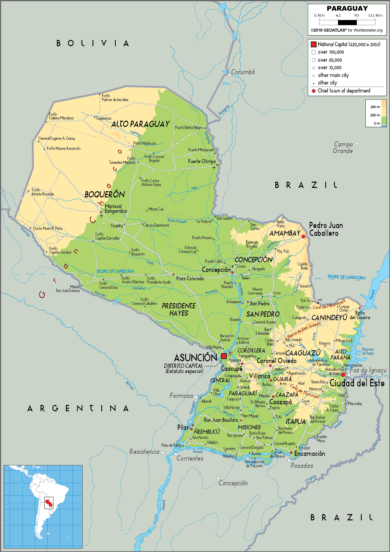 B N T N C Paraguay Paraguay Map Kh L N Ph Ng To 2025 09113309 3 Paraguay Map