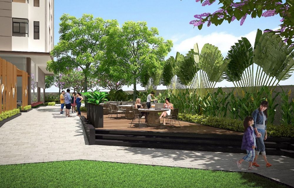 Phố đi bộ dự án đất nền Gia Lai New City