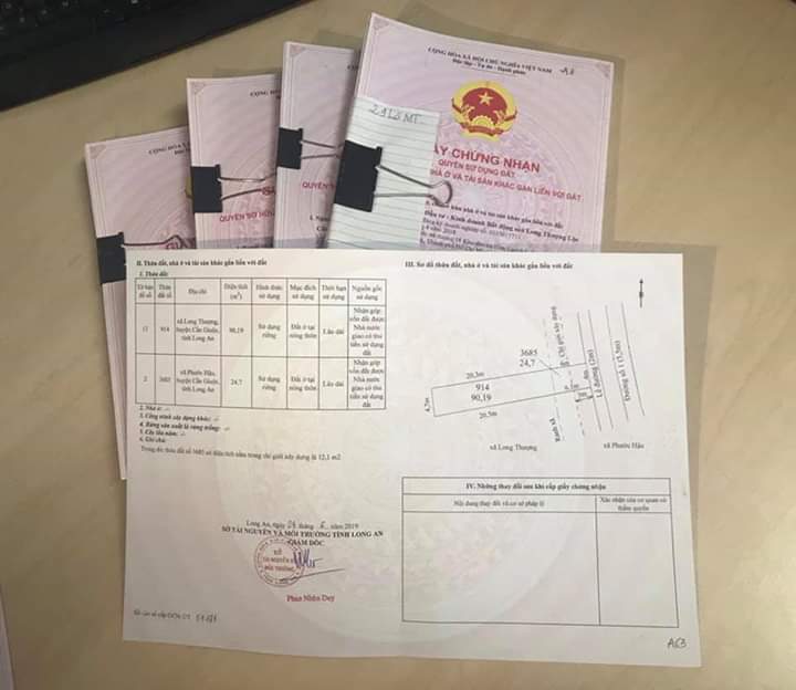 Sổ hồng riêng dự án Mỹ Hưng Skyline Long An