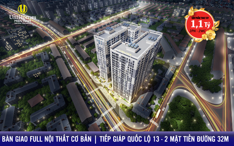 Phối cảnh Tháp B dự án căn hộ ParkView Iris Tower