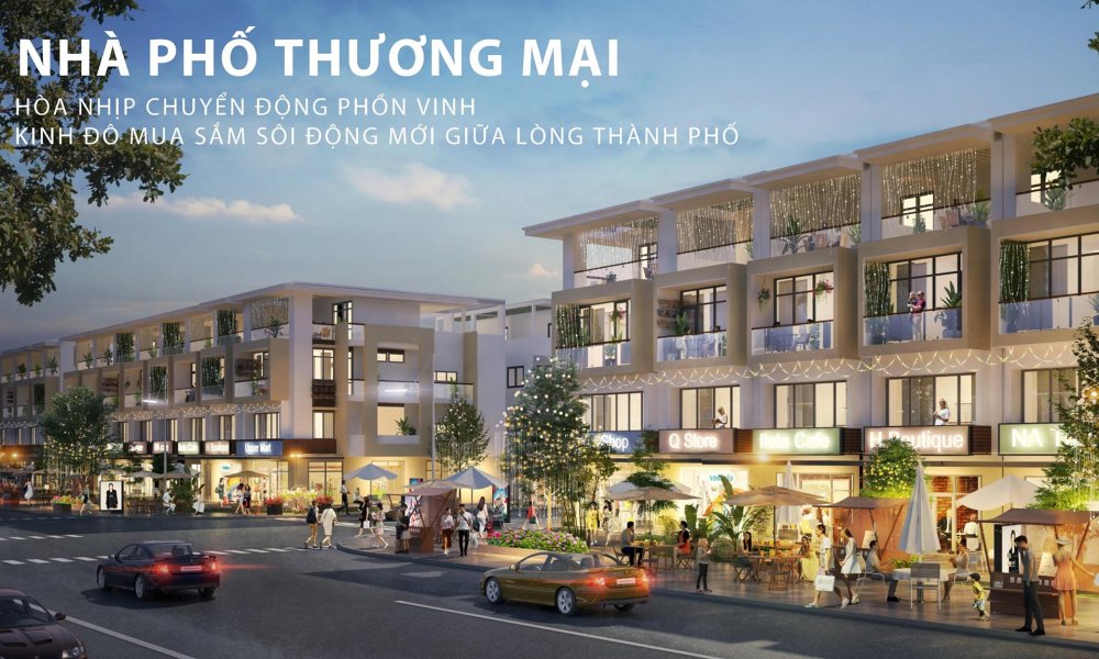 Thiết kế nhà phố thương mại TNR Amaluna Trà Vinh 