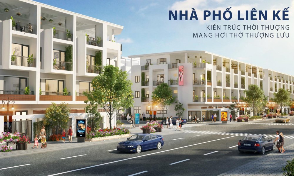 Thiết kế nhà phố liền kề TNR Amaluna Trà Vinh 