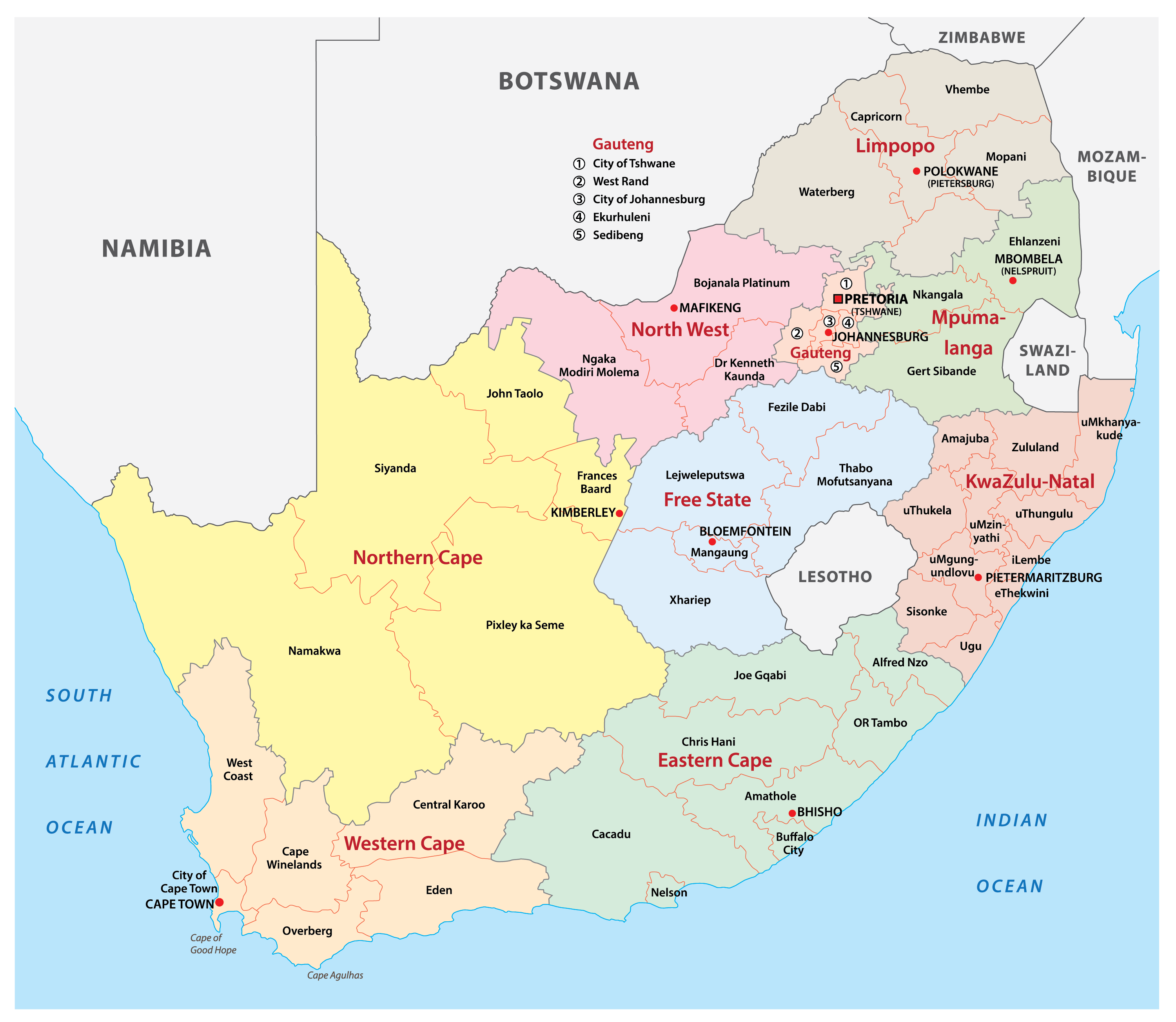 10093855 2 South Africa Map 