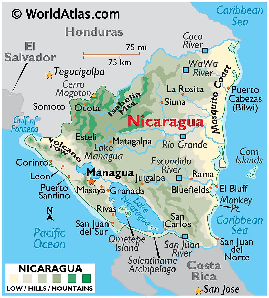 B N H Nh Ch Nh T N C Nicaragua Nicaragua Map Kh L N Ph Ng To 10110145 2 Nicaragua Map
