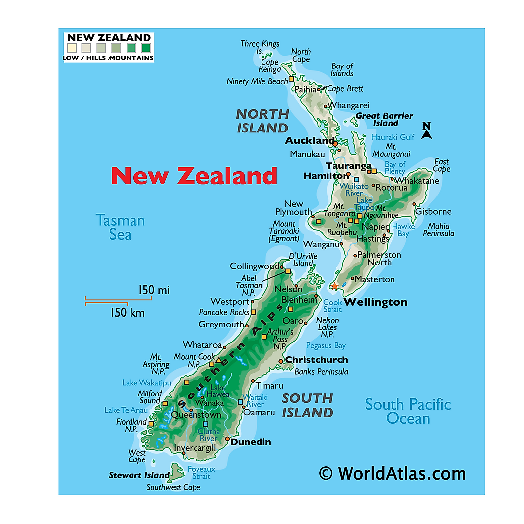 10111945 5 new zealand map