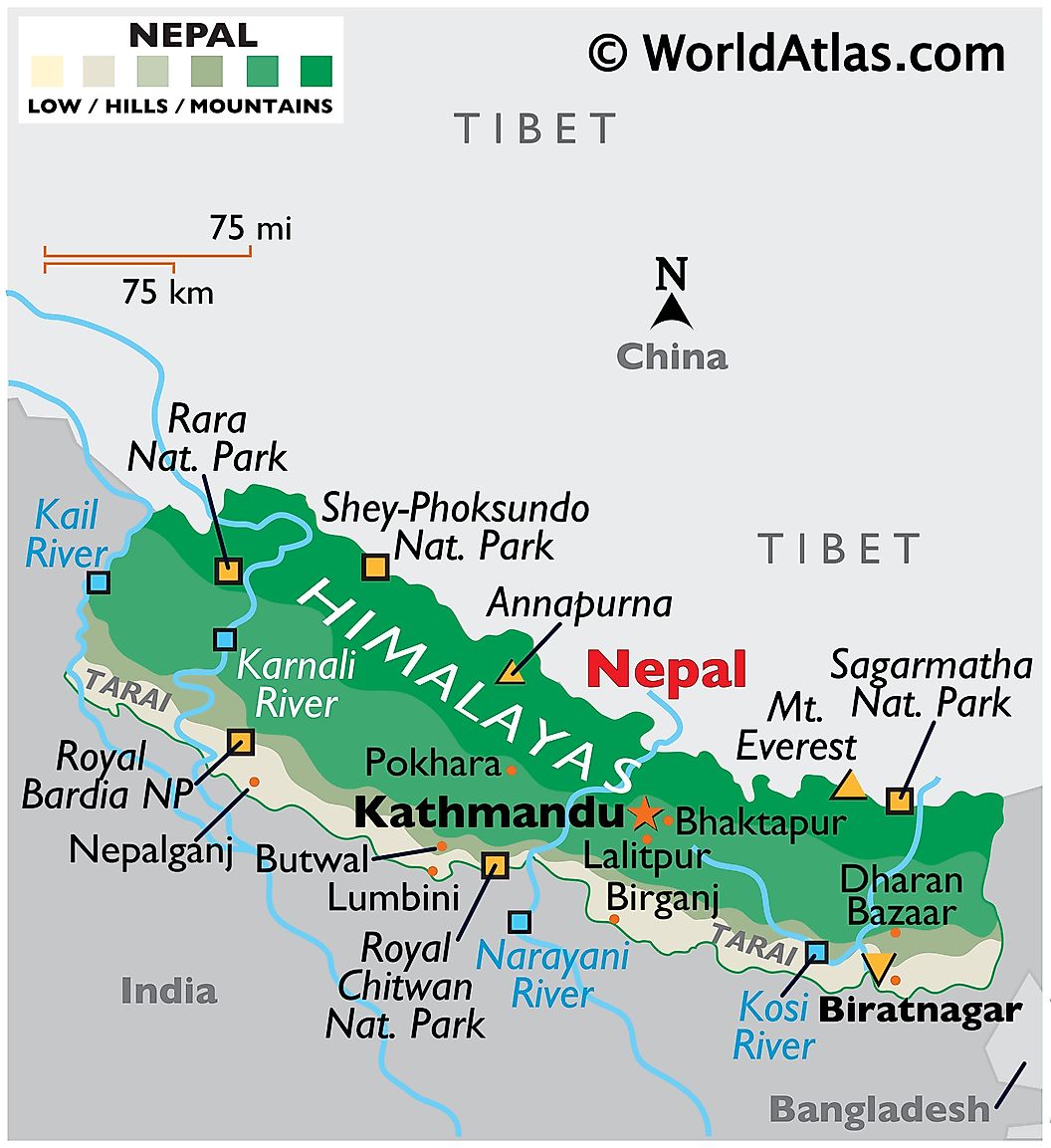 10113237 5 nepal map