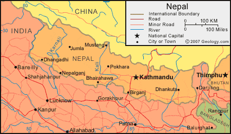 10113318 4 nepal map