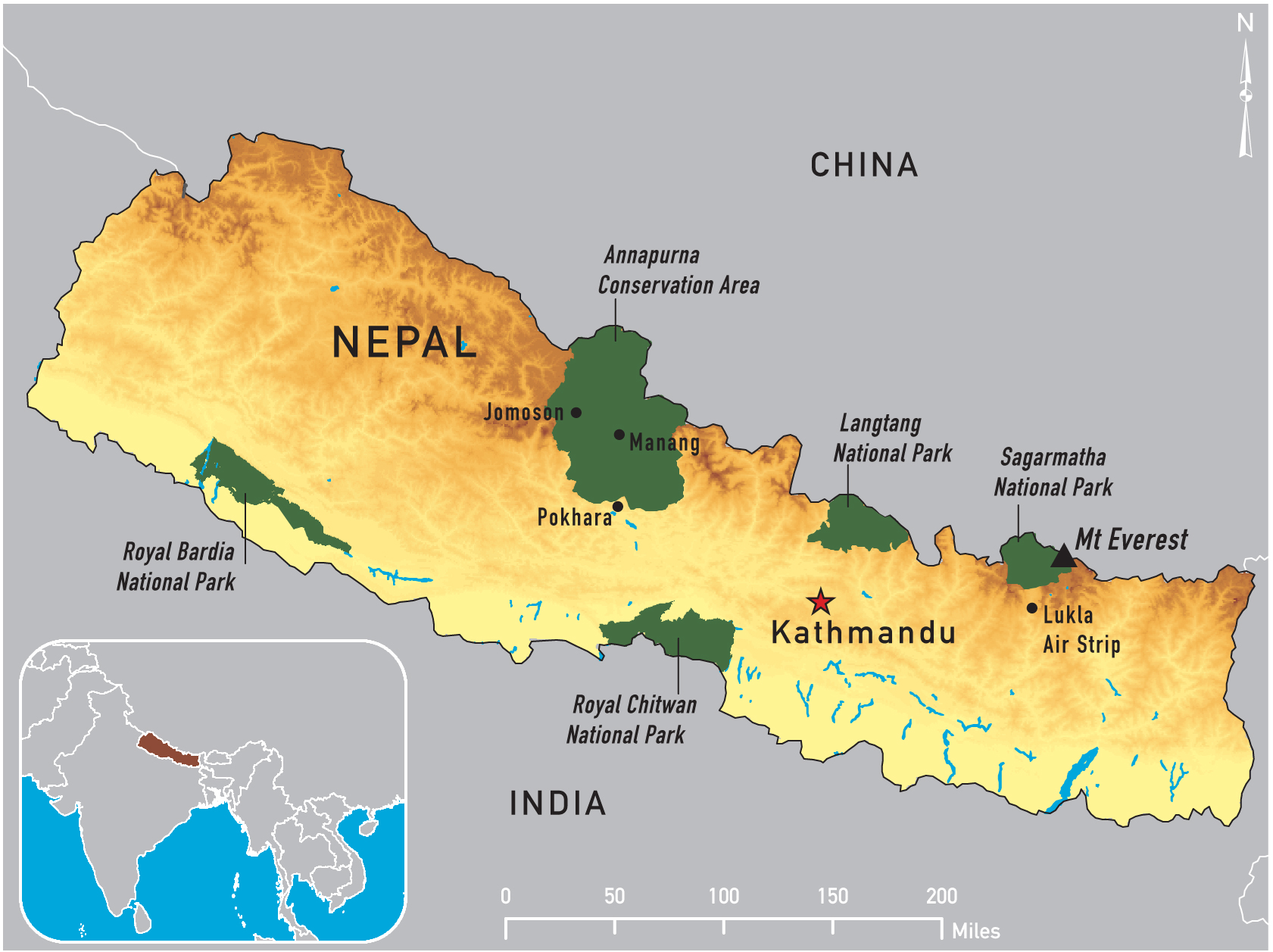 10113343 6 nepal map