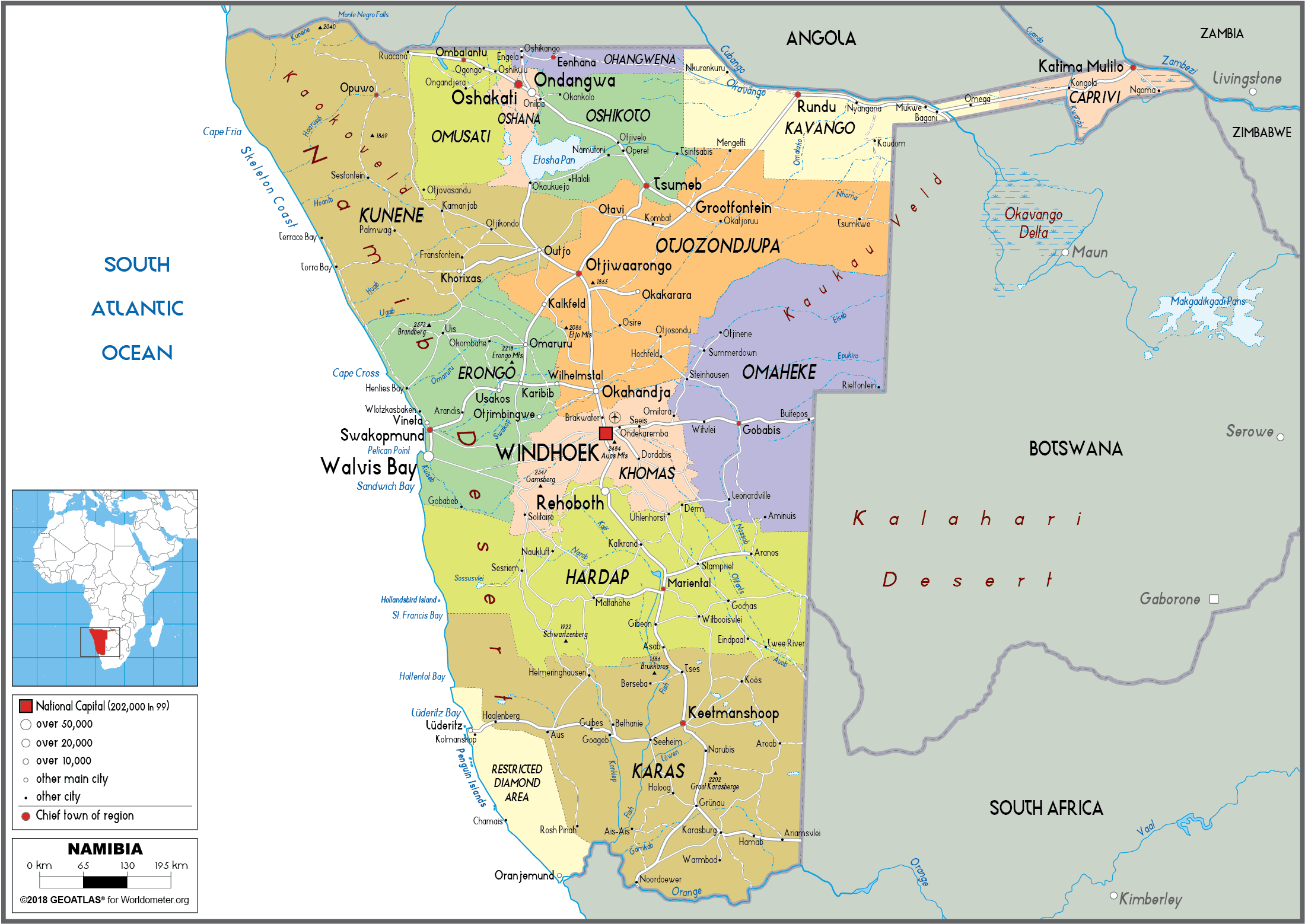 10162514 2 namibia map