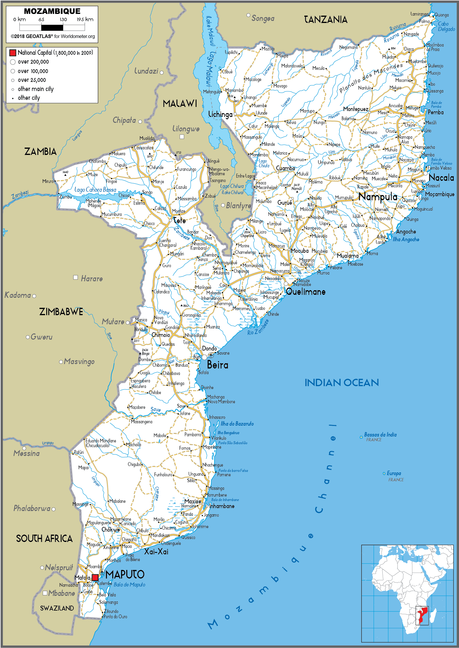 10163718 1 mozambique map