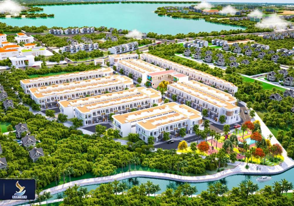 Phối cảnh dự án đất nền Lakeview Bình Dương