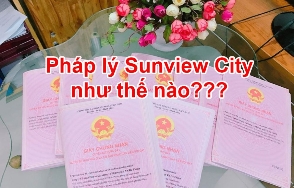 Pháp lý dự án đất nền Sunview City Bàu Bàng Bình Dương đã có sổ từng nền