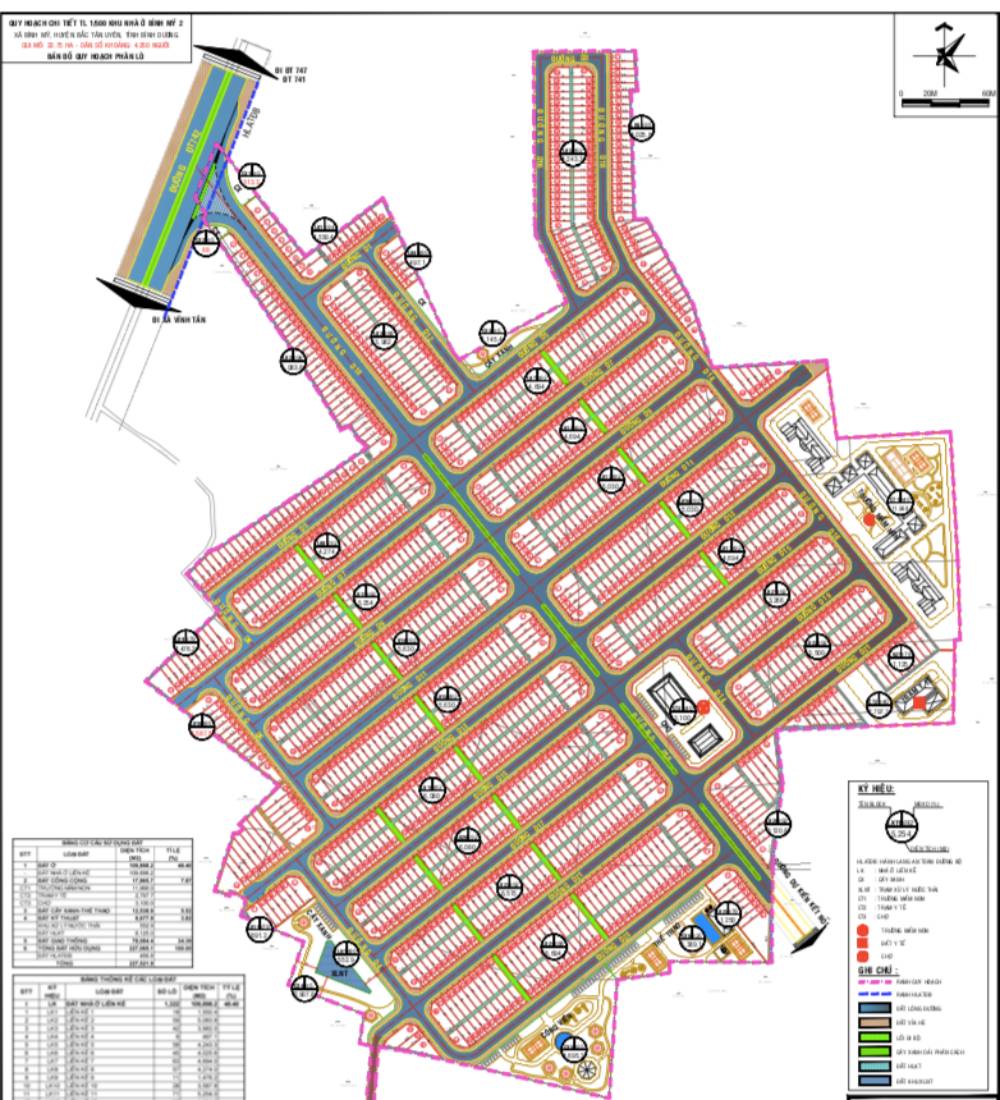 Sơ đồ phân lô dự án Hana Garden Mall