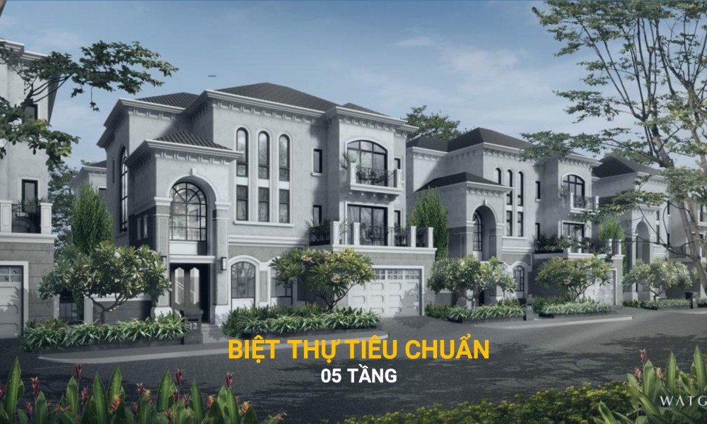 Thiết kế biệt thự 5 tầng dự án nghĩ dưỡng Grand Bay Townhouse Hạ Long