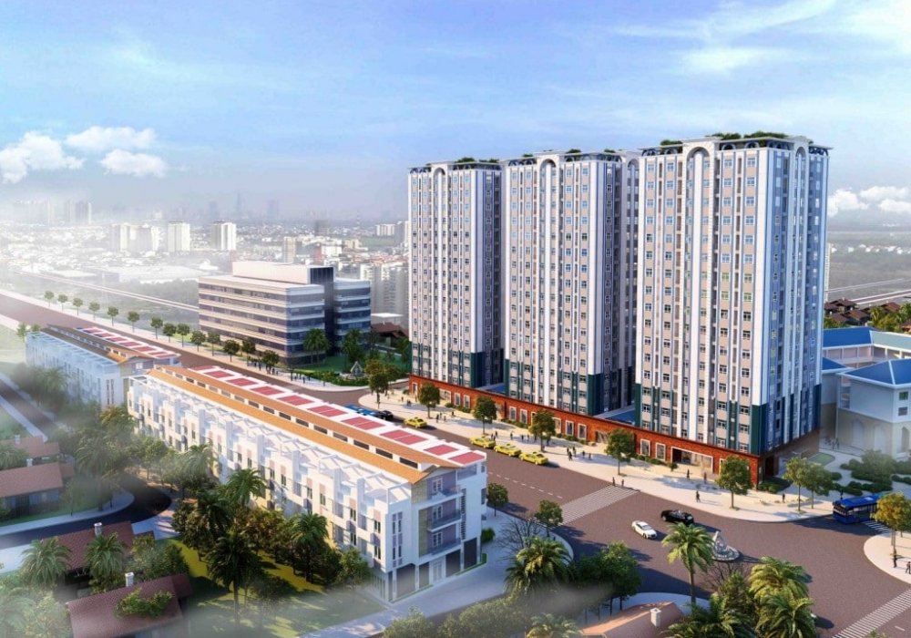 Phối cảnh dự án căn hộ Royal Park Riverside Quận 8