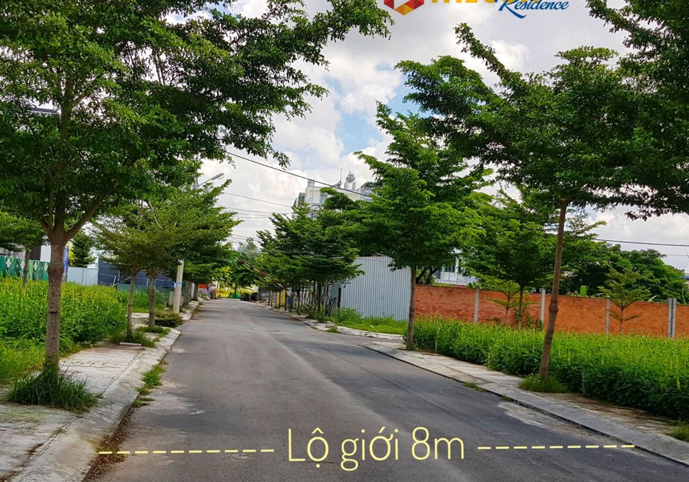 Lộ giới dự án The Sun Residence Nhà Bè là 8 mét