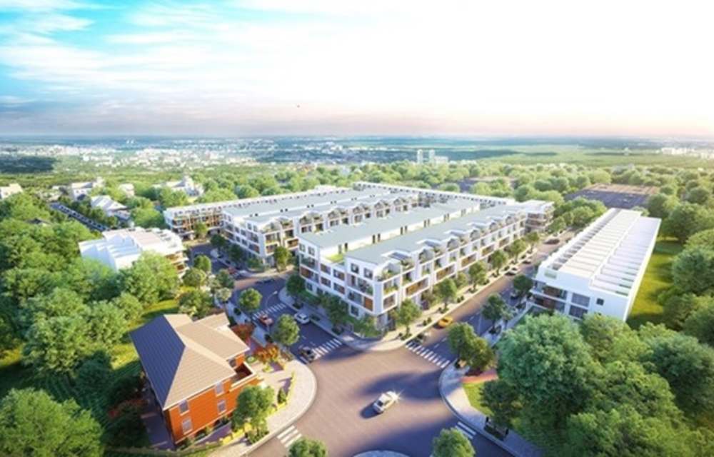 Nhà phố dự án Hana Garden Mall Bình Dương