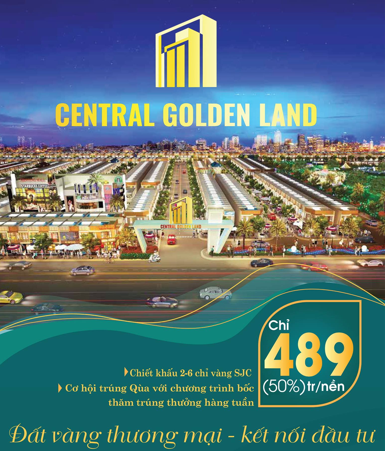 Chính sách bán hàng đợt 1 tại dự án Central Golden Land 