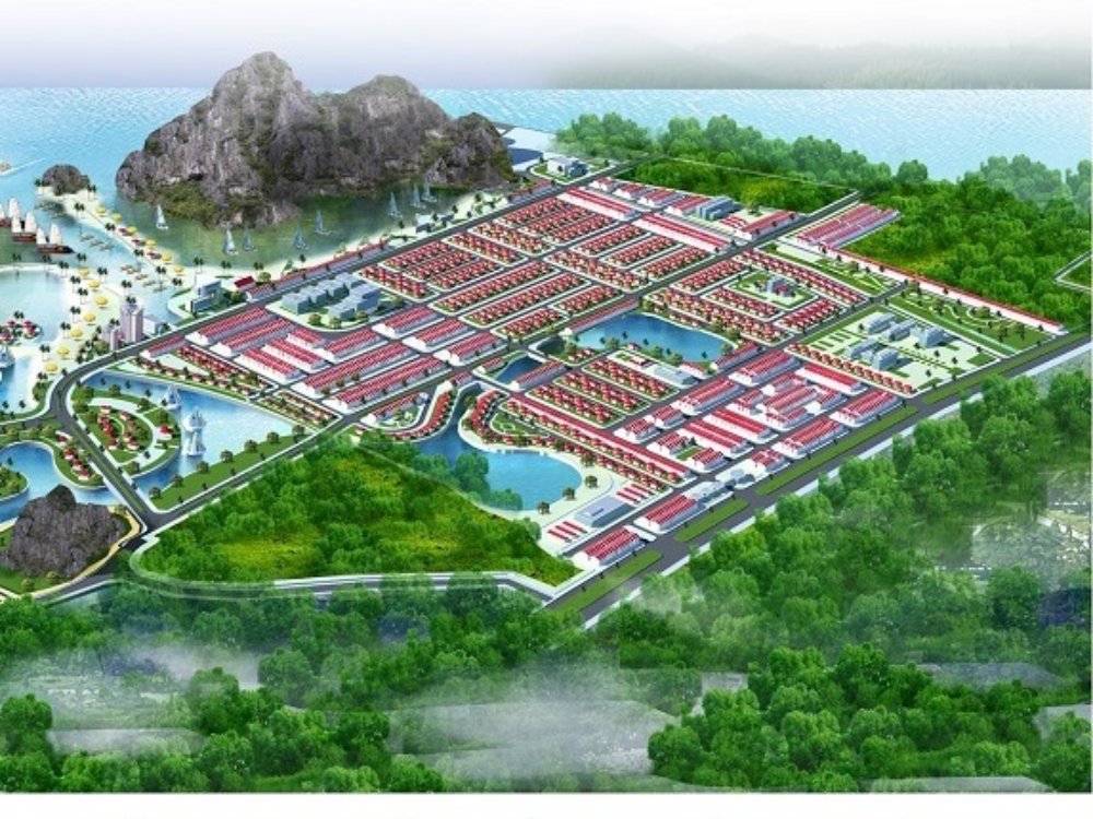 Phối cảnh dự án Sentosa Bay Cẩm Phả Quảng Ninh