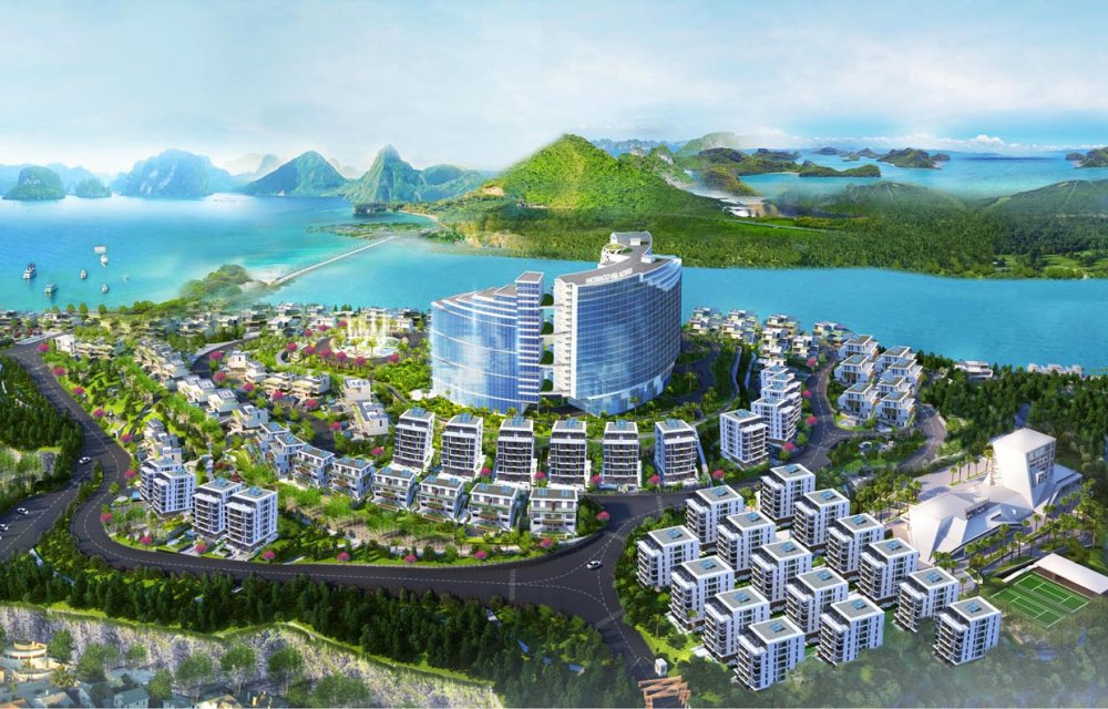Phối cảnh dự án biệt thự Green Pine Villas Hạ Long Quảng Ninh