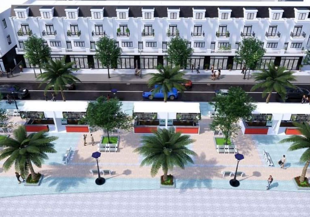Phối cảnh nhà phố dự án Thăng Long Residence