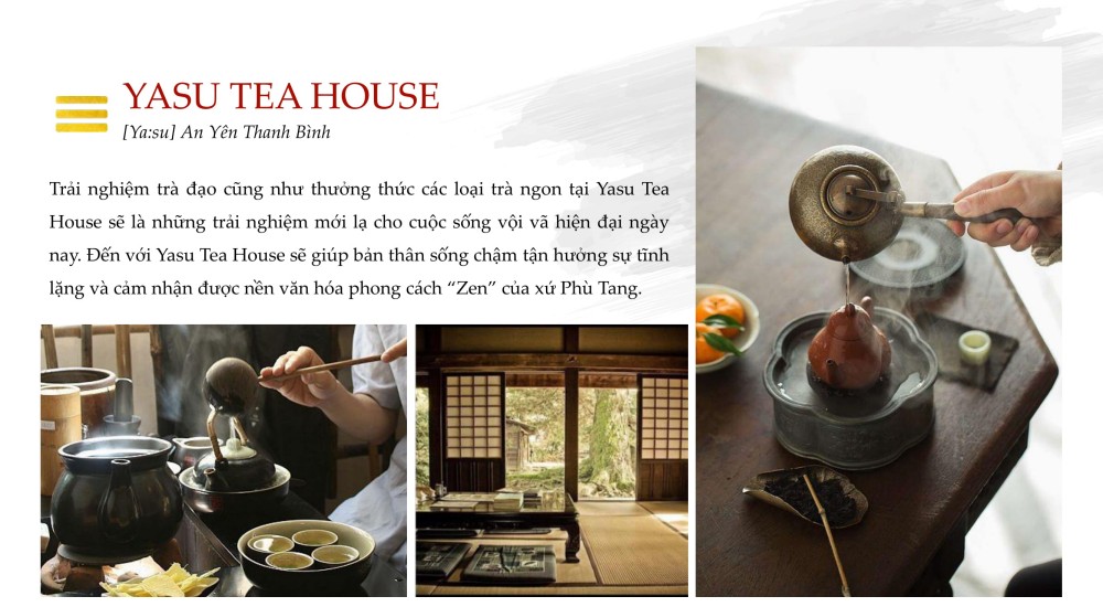 YASU TEA HOUSE [Ya:su] An Yên Thanh Bình