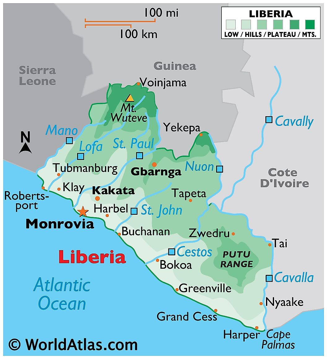 B N T N C Liberia Liberia Map Kh L N Ph Ng To 2025 12112009 2 Liberia Map 