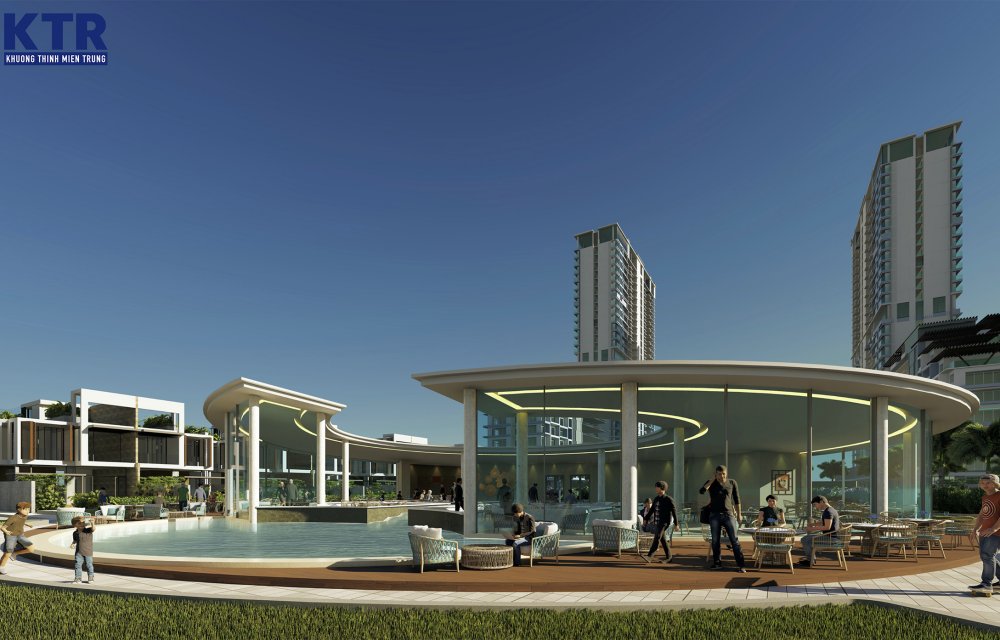 Phố đi bộ dự án Aria Đà Nẵng Hotel & Resort Đà Nẵng