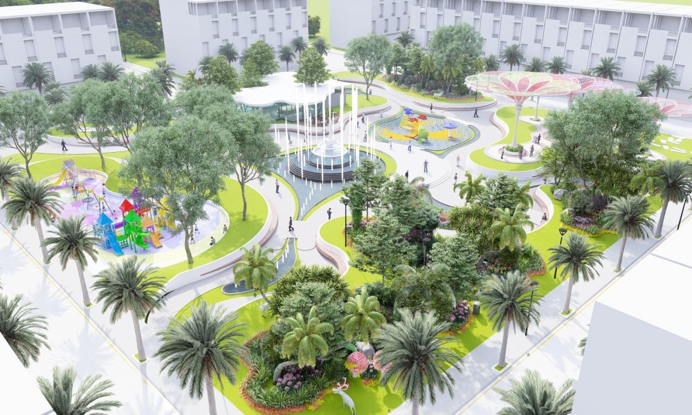 Phổi cảnh công viên Phoenix Park