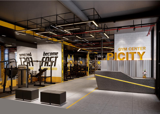 Thiết kế phòng tập Gym