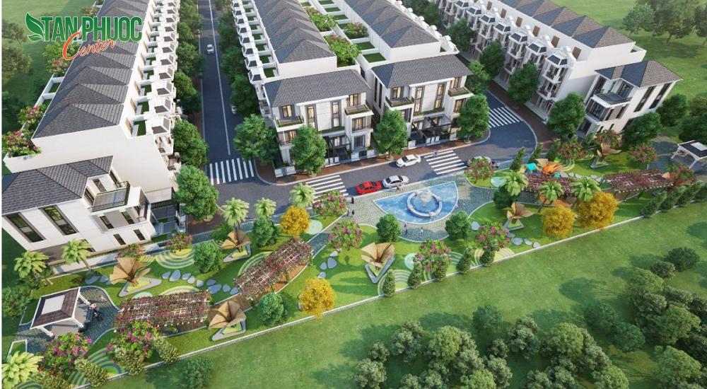 Công viên dự án đất nền Tân Phước Center Bình Phước