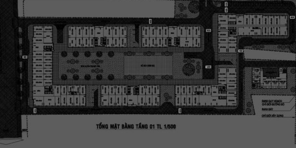 Mặt bằng dự án căn hộ 9x Ciao Bình Dương